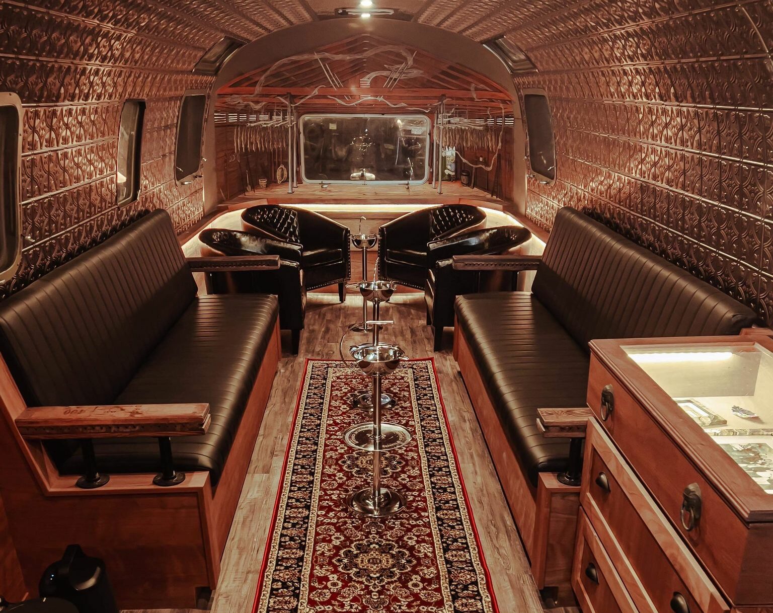 Airstream Mobile Cigar Lounge